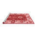 Modern Red Washable Rugs