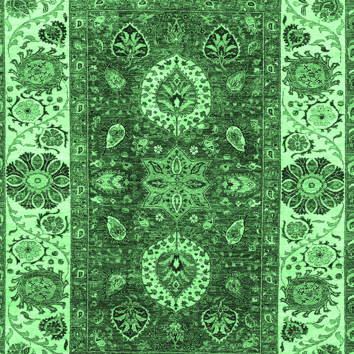 Abstract Emerald Green Modern Rug, abs4096emgrn