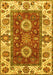 Abstract Yellow Modern Rug, abs4096yw