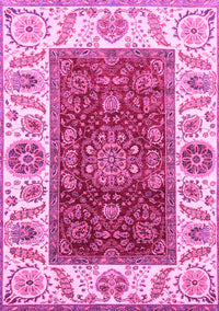 Abstract Pink Modern Rug, abs4097pnk