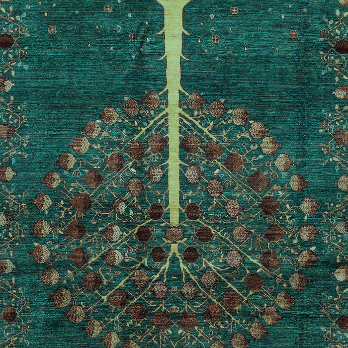 Machine Washable Abstract Light Blue Modern Rug, wshabs4098lblu