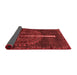 Abstract Red Modern Area Rugs