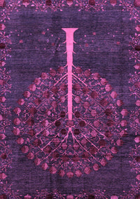 Abstract Purple Modern Rug, abs4098pur