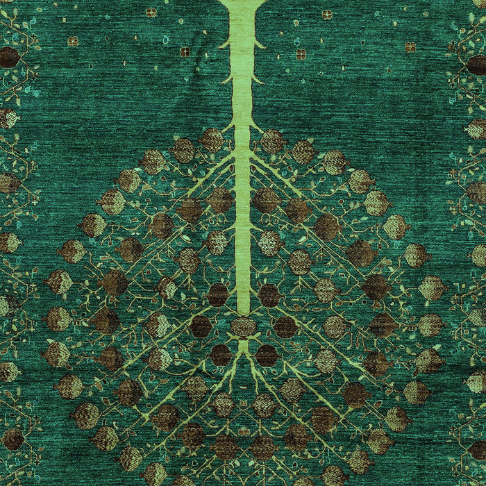 Abstract Turquoise Modern Rug, abs4098turq