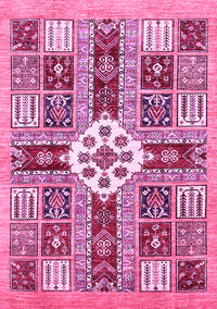 Abstract Pink Modern Rug, abs409pnk