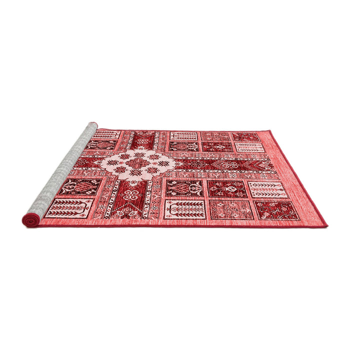 Modern Red Washable Rugs