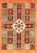 Machine Washable Abstract Orange Modern Area Rugs, wshabs409org