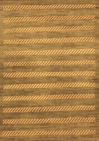 Abstract Brown Modern Rug, abs40brn