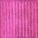 Square Abstract Pink Modern Rug, abs40pnk