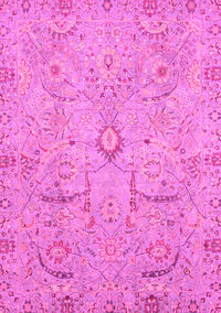 Oriental Pink Traditional Rug, abs4101pnk