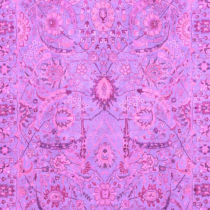 Machine Washable Oriental Purple Traditional Area Rugs, wshabs4101pur
