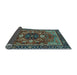 Sideview of Abstract Light Blue Modern Rug, abs4103lblu