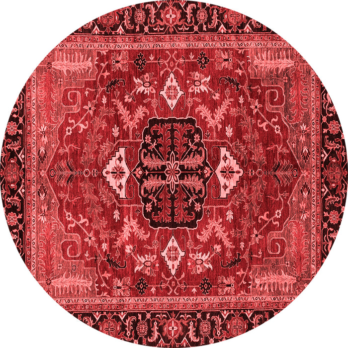 Abstract Red Modern Rug, abs4103red
