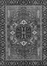 Abstract Gray Modern Rug, abs4103gry