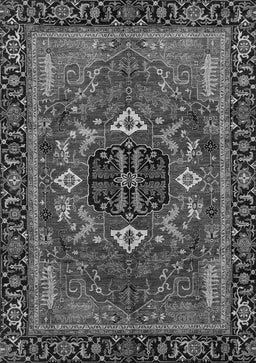 Abstract Gray Modern Rug, abs4103gry