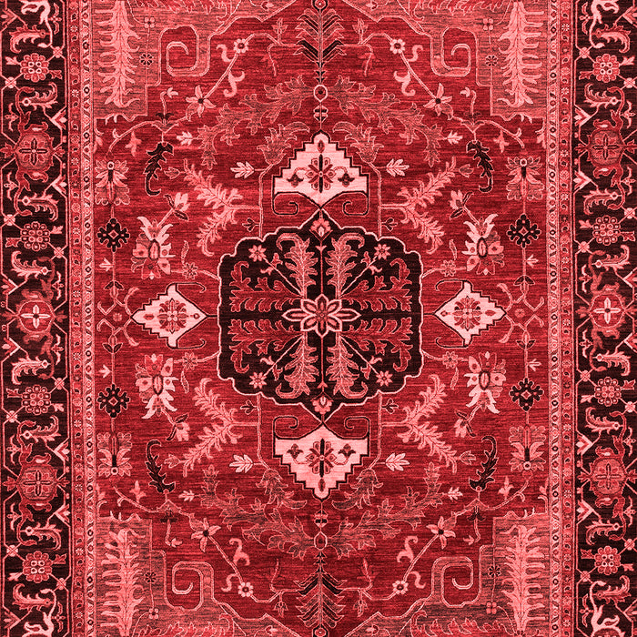 Abstract Red Modern Area Rugs
