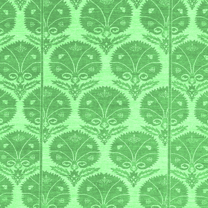 Abstract Emerald Green Modern Rug, abs4104emgrn