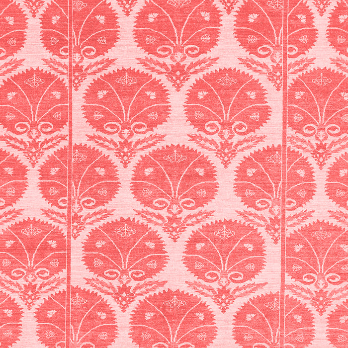 Abstract Red Modern Area Rugs