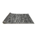 Sideview of Abstract Gray Modern Rug, abs4105gry