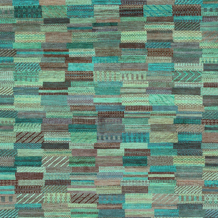 Machine Washable Abstract Light Blue Modern Rug, wshabs4105lblu