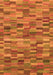 Abstract Orange Modern Rug, abs4105org