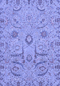 Abstract Blue Modern Rug, abs4106blu