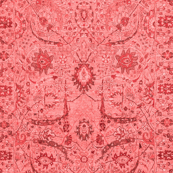 Abstract Red Modern Area Rugs