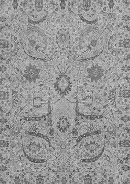 Abstract Gray Modern Rug, abs4106gry
