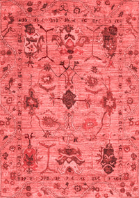 Oriental Red Traditional Rug, abs4107red