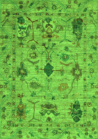 Oriental Green Traditional Rug, abs4107grn