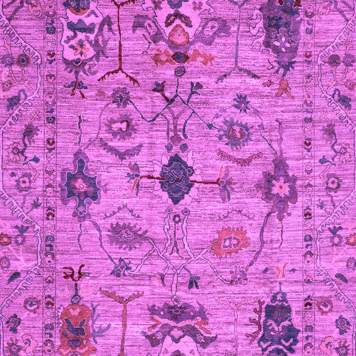 Machine Washable Oriental Purple Traditional Area Rugs, wshabs4107pur