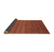 Sideview of Abstract Brown Modern Rug, abs4108brn