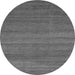 Round Machine Washable Abstract Gray Modern Rug, wshabs4108gry