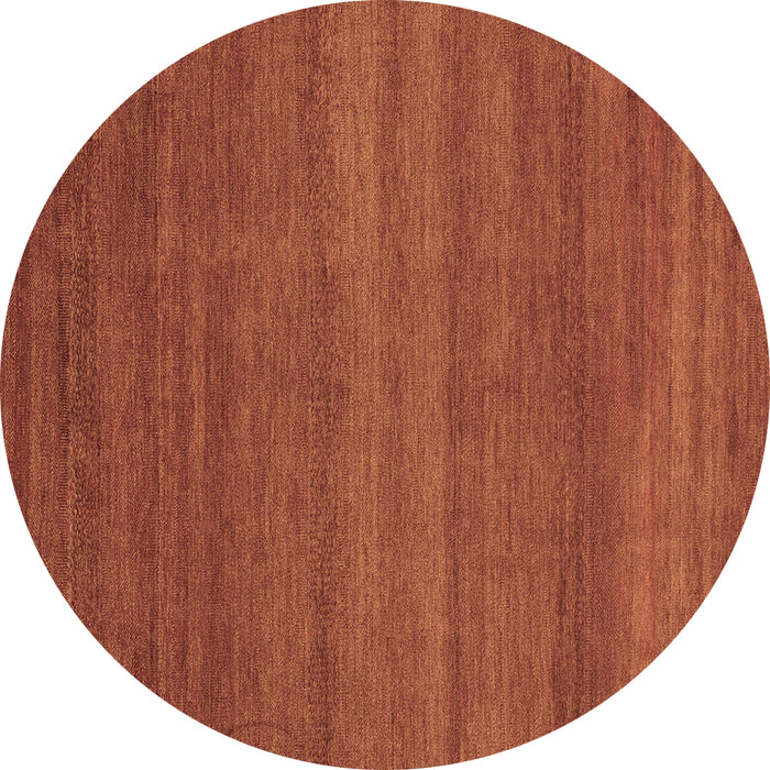 Round Machine Washable Abstract Brown Modern Rug, wshabs4108brn