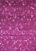 Machine Washable Abstract Purple Modern Area Rugs, wshabs4109pur