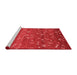 Modern Red Washable Rugs