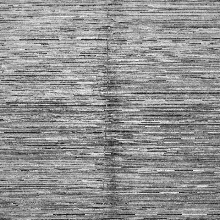 Square Machine Washable Abstract Gray Modern Rug, wshabs410gry