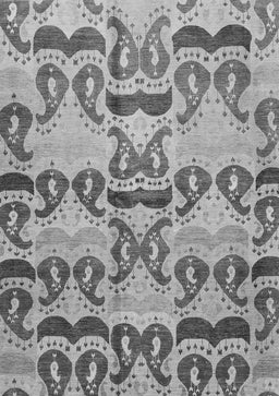 Abstract Gray Modern Rug, abs4110gry