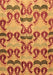 Abstract Brown Modern Rug, abs4110brn