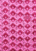 Machine Washable Abstract Pink Modern Rug, wshabs4111pnk