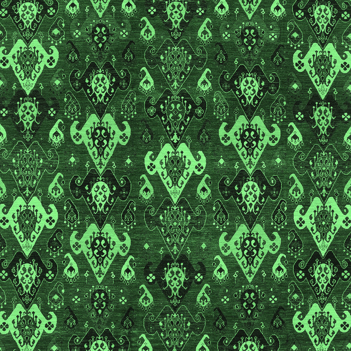 Abstract Emerald Green Modern Rug, abs4112emgrn