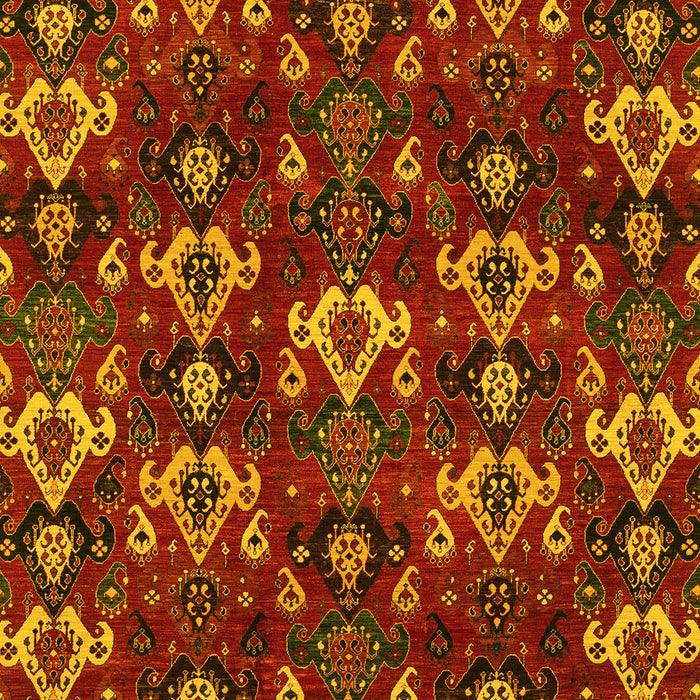Abstract Yellow Modern Rug, abs4112yw