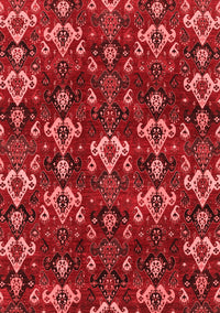 Abstract Red Modern Rug, abs4112red