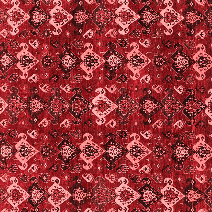 Abstract Red Modern Rug, abs4112red
