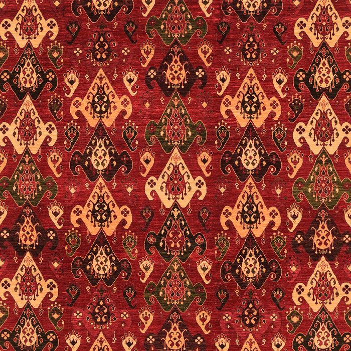 Abstract Orange Modern Rug, abs4112org