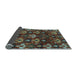 Sideview of Abstract Light Blue Modern Rug, abs4112lblu