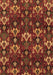 Abstract Brown Modern Rug, abs4112brn