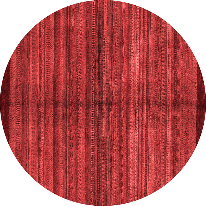 Machine Washable Abstract Red Modern Rug, wshabs4113red