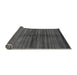 Sideview of Abstract Gray Modern Rug, abs4113gry