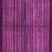 Square Abstract Purple Modern Rug, abs4113pur